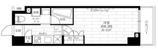 ステージファースト飯田橋アジールコートの物件間取画像